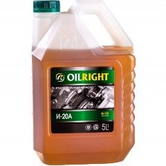 Изображение товара Индустриальное масло OILRIGHT И-20А минеральное 5 л