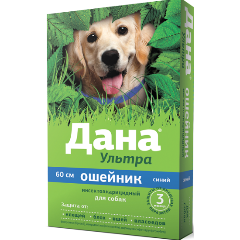 Изображение товара Ошейник инсектоакарицидный Дана Ультра Apicenna для собак 60 см