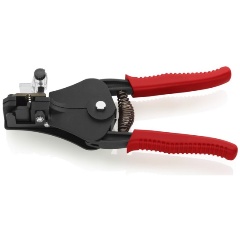 Изображение товара Инструмент для удаления изоляции Knipex 1221180, сменные ножи, чёрное лакирование, 180 mm