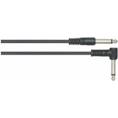 Изображение товара Инструментальный кабель Leem CM-15 4,5м с прямым и угловым джеком