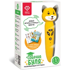 Изображение товара Интерактивная игрушка BertToys Собачка Буля, FD112/Желтый