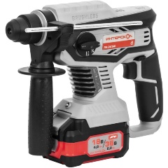 Изображение товара Аккумуляторный перфоратор ИНТЕРСКОЛ ПА-24/36В, 36 В, 2.2 Дж, 5300 уд/мин, с 2 АКБ 2 Ач и ЗУ, в кейсе (823.2.2.70)