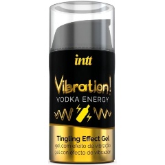 Изображение товара Жидкий интимный гель INTT с эффектом вибрации Vibration! Vodka Energy - 15 мл