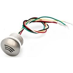 Изображение товара Считыватель IronLogic CP-Z-2 врезной серый для Mifare с защитой и подсветкой