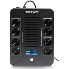 Изображение товара Источник бесперебойного питания SMARTWATT UPS SAFE PRO LCD 800