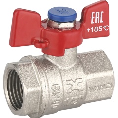 Изображение товара Кран шаровой IVANCI- Superior с ручкой-бабочкой 1/2 ВР латунь