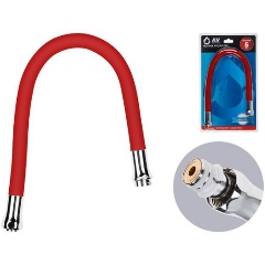 Изображение товара Излив гибкий красный для смесителя AV Engineering (AVZAP-SRD)