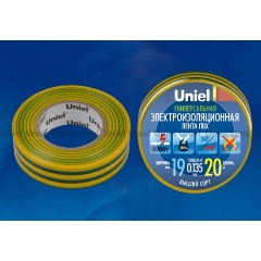Изображение товара Изоляционная лента Uniel UIT-135P 20/19/01 YGR
