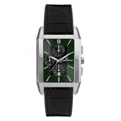 Изображение товара Мужские наручные часы Jacques Lemans 1-2161E с хронографом и кожаным ремешком