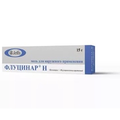 Изображение товара Лекарственное средство Флуцинар Н мазь 15г (JELFA SA)