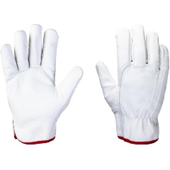 Изображение товара Перчатки рабочие JETA SAFETY кожаные JetaSafety JLE421-10, цв.белый (XL)