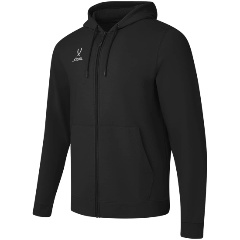 Изображение товара Худи на молнии Jogel ESSENTIAL Cotton Fleece FZ Hoodie-K, черный 99, р.YXS