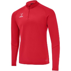 Изображение товара Джемпер тренировочный Jogel PREMIER PerFormDRY Training 1/4 Zip Fleece Top, красный R2, р.L
