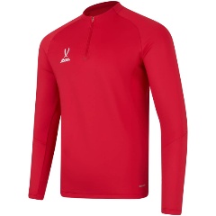 Изображение товара Джемпер тренировочный Jogel PREMIER PerFormDRY Training 1/4 Zip Top, красный R2, р.L