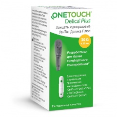 Изображение товара Ланцеты Johnson & Johnson OneTouch Delica Plus №25