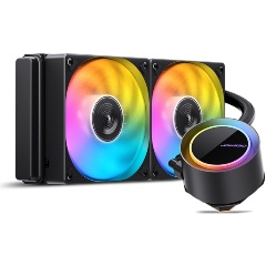 Изображение товара СВО для процессора JONSBO TG-240 ARGB Black