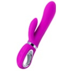 Изображение товара Вибратор JOS с клиторальным стимулятором JOS JOLY, с WOW-режимом, силикон, фуксия, 19,6 см