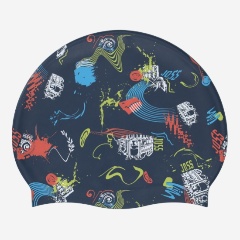 Изображение товара Шапочка для плавания детская Joss 102185-M2 силиконовая синий, размер 52-54