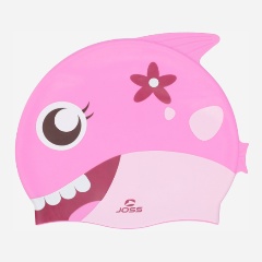 Изображение товара Шапочка для плавания детская Joss силиконовая малиновая, 52-54, 132112JSS-J1