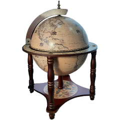 Изображение товара Глобус-бар JUFENG настольный на ножках, D 33 см.