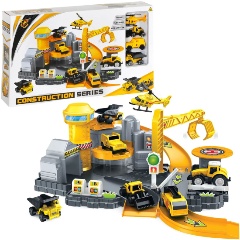 Изображение товара Игровой набор Junfa WA-17193 Парковка-трек Строительная площадка