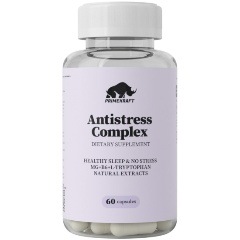 Изображение товара БАД PRIME KRAFT Антистресс комплекс 60 капсул для нервной системы и сна
