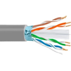 Изображение товара Кабель 5bites FS6575-100A F/UTP / SOLID / 6CAT / 23AWG / CCA / PVC / 100M
