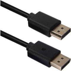 Изображение товара Кабель ACD-DDPM2-18B DisplayPort 1.2, Golden Plated,20m/20m, 1.8м. черный