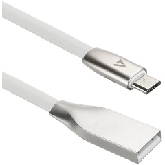 Изображение товара Кабель ACD Infinity MicroUSB - USB-A TPE, 1.2м, белый (ACD-U922-M1W)