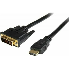 Изображение товара Кабель-адаптер KS-is KS-468L1-2 HDMI 19M - DVI 25M 2м.