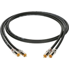 Изображение товара Кабель акустический RCA Klotz ALP015, 1,5м, комплект из 2 штук