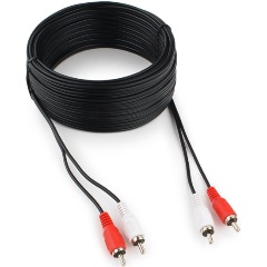 Изображение товара Кабель аудио Cablexpert, 2xRCA / 2xRCA, 15м CCA-2R2R-15M