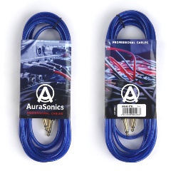 Изображение товара Кабель AuraSonics J63J63-5TBU, гитарный, 5м, синий