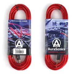 Изображение товара Кабель AuraSonics J63J63-5TRD, гитарный, 5м, красный