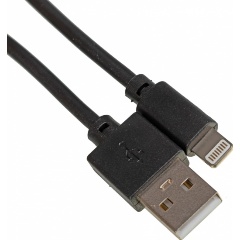 Изображение товара Кабель Behpex USB-A - Lightning 2м черный для зарядки и данных