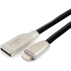 Изображение товара Кабель Cablexpert для Apple CC-G-APUSB01Bk-1.8M, AM/Lightning, серия Gold, 1.8м, черный