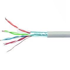 Изображение товара Кабель Cablexpert FTP indoor 4x2x0.51, медный, кат.5e, однож., 305м, серый