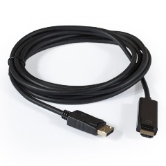 Изображение товара Кабель ExeGate DisplayPort-HDMI, 20M/19M, 3м
