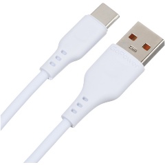 Изображение товара Кабель USB Type-C GoPower GP01T 1м 2.4A для зарядки и передачи данных