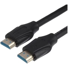 Изображение товара Кабель GoPower HDMI(19M)-HDMI(19M) v1.4, 5м. черный
