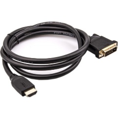 Изображение товара Кабель HDMI AM/DVI(24+1)M, 1.5м, CU, 1080P@60Hz, VCOM (CG484G-1.5M)