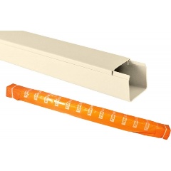 Изображение товара Кабель-канал TDM Electric 25х25 слоновая кость (50м) (Уценка-У1)