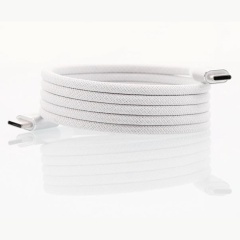 Изображение товара Кабель Magssory USB-C - USB-C, 60 Вт, 1.2 м, белый