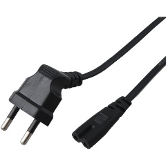 Изображение товара Кабель питания REXANT угловой, евроразъем С7, 1.5 м