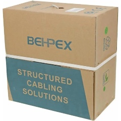 Изображение товара Кабель сетевой FTP Behpex 4 пары cat.5E solid 0.5мм CCA 305м
