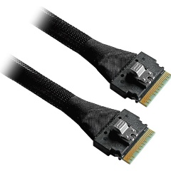 Изображение товара Кабель SuperMicro CBL-SAST-1213-100 Slimline x8 (STR) to Slimline x8 (STR), 14cm