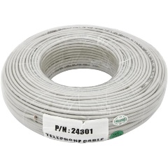 Изображение товара Телефонный кабель Behpex 2 пары Cu 100м (24301)