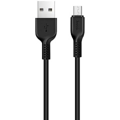 Изображение товара Кабель USB2.0 Hoco AM/MicroUSB, 2А, X13, 1м, черный