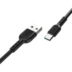 Изображение товара Кабель USB2.0 Hoco AM/Type-C, 5А, X33, 1м, черный