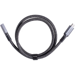 Изображение товара Кабель USB4 Telecom TypeCM/FM 8K@60Hz, 40GBps, PD 240W, медь Telecom 0.8м <TUS845-0.8M>